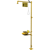 Combinaison de douche d'urgence & douche oculaire Halo Oxford Builders Supplies Inc