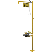 Combinaison de douche d'urgence & douche oculaire Halo Oxford Builders Supplies Inc