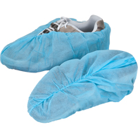 Shoe Covers, Large, Polypropylene, Blue Oxford Builders Supplies Inc