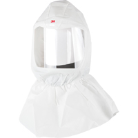 Cagoule de rechange 3M Versaflo avec col, Universel, Coiffe souple, Bavette Simple Oxford Builders Supplies Inc