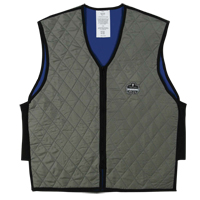 Vestes refroidissantes &agrave; &eacute;vaporation humide Chill-Its 6665, Moyen, Gris Oxford Builders Supplies Inc
