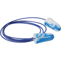 Bouchons d'oreilles en mousse muticolores SparkPlugs, Vrac - Boîte, Avec cordon Oxford Builders Supplies Inc
