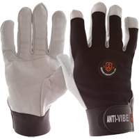 Gants antivibrations Air Glove, Taille Moyen, Paume Cuir perl&eacute; Oxford Builders Supplies Inc