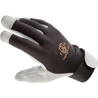 Gants antivibrations Air Glove, Taille Moyen, Paume Cuir perl&eacute; Oxford Builders Supplies Inc