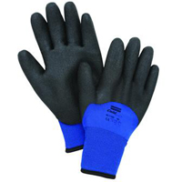 Gants North Northflex Cold Grip, 8/Moyen, R&ecirc;vetement PVC, Calibre 15, Enveloppe en Nylon Oxford Builders Supplies Inc