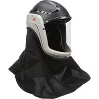 Assemblage de casque Versaflo avec visi&egrave;re de premi&egrave;re qualit&eacute; et enveloppe r&eacute;sistante aux flammes, Universel, Casque rigide, Bavette Simple Oxford Builders Supplies Inc