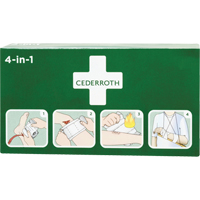Cederroth 4-in-1 Bloodstopper, 9" L x 5-1/2" W Oxford Builders Supplies Inc