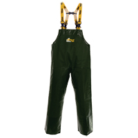 Bristol Bay Bib Pants, Medium, Polyester/PVC, Grey Oxford Builders Supplies Inc