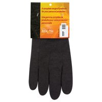 Gants de jersey, Grand, Brun, Non doubl&eacute;, Poignet en tricot Oxford Builders Supplies Inc
