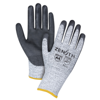 Gants &eacute;lastiques sans coutures r&eacute;sistants &agrave; la coupe, Taille 2T-Grand/11, Calibre 13, Rev&ecirc;tement Polyur&eacute;thane, Enveloppe en PEHP, ANSI/ISEA 105 niveau 4/EN 388 niveau 5 Oxford Builders Supplies Inc