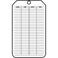 Safety Tags, Plastic, 3-1/8" W x 5-7/8" H, French Oxford Builders Supplies Inc