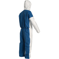 Combinaisons avec capuchon, 4T-Grand, Bleu/Blanc, Tyvek 400 D Oxford Builders Supplies Inc