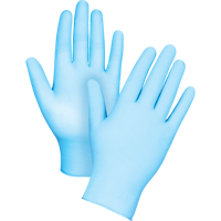 Tactile Medical-Grade Disposable Gloves, Small, Nitrile/Vinyl, 4.5-mil, Powder-Free, Blue, Class 2 Oxford Builders Supplies Inc