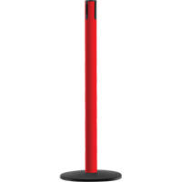 Advance TensaBarrier&reg; - Receiver Post, 36" High, Red Oxford Builders Supplies Inc