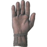 2" Cuff Mesh Glove, Size Small/7, Stainless Steel Shell, ANSI/ISEA 105 Level 5 Oxford Builders Supplies Inc