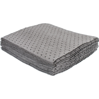 Feuilles absorbantes li&eacute;es de premi&egrave;re qualit&eacute;, Universel, 15" x 17", 8 gal. d'absorption Oxford Builders Supplies Inc