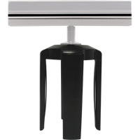 Support d'enseigne Tensabarrier avec adaptateur, Chrome Oxford Builders Supplies Inc