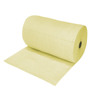 Rouleaux absorbants en fibres fines de calibre industriel, Lourd, 150' lo x 30" la, Absorption 70 gal. Oxford Builders Supplies Inc