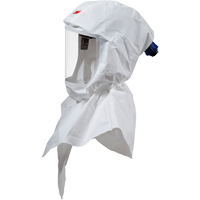 Cagoule de peintre Versaflo compl&egrave;te avec coiffe de premi&egrave;re qualit&eacute;, Universel, Coiffe souple, Bavette Double Oxford Builders Supplies Inc