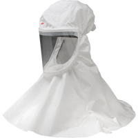 Cagoule &eacute;conomique Versaflo, Moyen/Petit, Coiffe souple, Bavette Simple Oxford Builders Supplies Inc