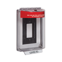 Universal Stopper&reg; Fire Alarm Covers, Enclosed flush back b Oxford Builders Supplies Inc