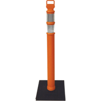 Ez-Grab Delineator Posts, 42" H, Orange Oxford Builders Supplies Inc
