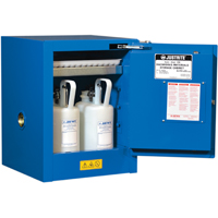 Armoires de comptoir doubl&eacute;es pour rangement de mati&egrave;res dangereuses Chem-Cor, 4 gal., 17" x 22" x 17" Oxford Builders Supplies Inc