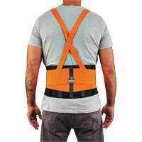 Ceinture de support dorsal haute visibilit&eacute; en &eacute;lasthanne ProFlex 100HV, &eacute;lastique, T-petit Oxford Builders Supplies Inc