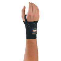 Proflex&reg; 4000 Single Strap Wrist Support - Right Hand, Elastic, Small Oxford Builders Supplies Inc