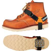 Crampons &agrave; glace de talon TREX 6315, Acier, Traction Plaque, Grand/Moyen Oxford Builders Supplies Inc