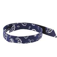 Foulard de refroidissement par &eacute;vaporation Chill-Its 6705, Bleu Oxford Builders Supplies Inc