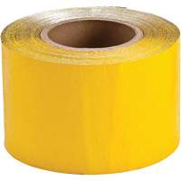 Temporary Pavement Marking Tape, 4" x 150', Vinyl, Yellow Oxford Builders Supplies Inc