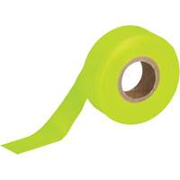 Flagging Tape, 1.188" W x 150' L, Fluorescent Lime Oxford Builders Supplies Inc