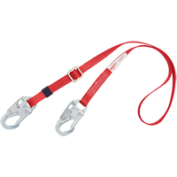 PRO Adjustable Web-Positioning Lanyard, 1 Legs, 6', CSA Class B, Polyester Oxford Builders Supplies Inc
