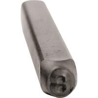 Individual Standard General Purpose Steel Hand Stamp Pieces, # 8, 1/8" Oxford Builders Supplies Inc