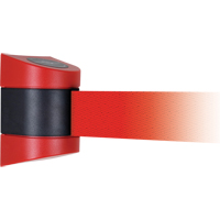 TensaBarrier&reg; Wall Mounted Units, Plastic, Screw Mount, 15', Red Tape Oxford Builders Supplies Inc
