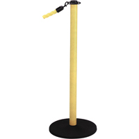 Portable Posts, 36" High, Yellow Oxford Builders Supplies Inc