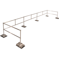 RoofGuard Classic System - Packaged Kits, Aluminum, 72" W x 324" L x 42" H Oxford Builders Supplies Inc