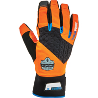 ProFlex&reg; 818WP Performance High-Visibility Thermal Waterproof Utility Gloves, Polyurethane Palm, Size Small Oxford Builders Supplies Inc