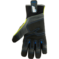 ProFlex&reg; Performance Dorsal Impact-Reducing Gloves + Thermal WP, Small, Suede Palm, Safety Cuff Oxford Builders Supplies Inc