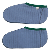 Chaussons pour bottes en caoutchouc, Hommes, T-Grand, Bleu/Vert, Coton/Molleton Oxford Builders Supplies Inc
