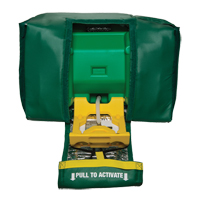 Tempered Portable Eyewash, Gravity-Fed, 9 gal. Capacity, Meets ANSI Z358.1 Oxford Builders Supplies Inc