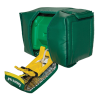 Tempered Portable Eyewash, Gravity-Fed, 9 gal. Capacity, Meets ANSI Z358.1 Oxford Builders Supplies Inc
