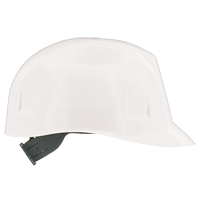 North&reg; Bump Cap, Pinlock Suspension, White Oxford Builders Supplies Inc