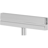 Sign Bracket for Portable Post, Polished Chrome Oxford Builders Supplies Inc