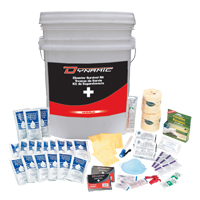 Dynamic Emergency Preparedness First Aid Kit, Class 1 Medical Device, Bucket Oxford Builders Supplies Inc