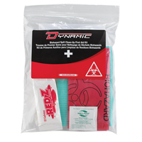 Dynamic Biohazard Spill Clean-Up First Aid Kit, Class 1 Medical Device, Resealable Plastic Bag Oxford Builders Supplies Inc