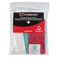 Dynamic Biohazard Spill Clean-Up First Aid Kit, Class 1 Medical Device, Resealable Plastic Bag Oxford Builders Supplies Inc