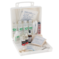 Dynamic Burn First Aid Kit for Welders, Class 1 Medical Device, Plastic B Oxford Builders Supplies Inc
