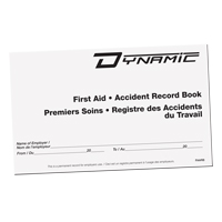 Dynamic Accident Record Book Oxford Builders Supplies Inc